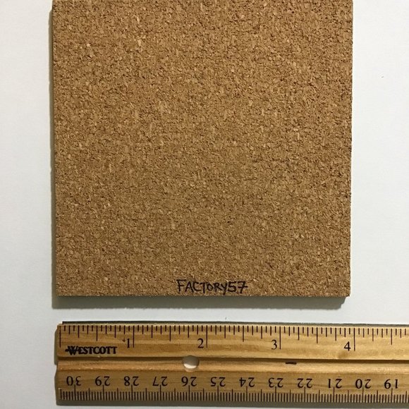 DC & State Coasters, 4 pack, Postage Stamp Wood Coaster Set with Cork Backing, D - Picture 5 of 9